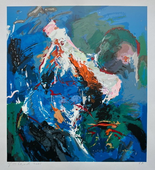 Screen print Frank Gude