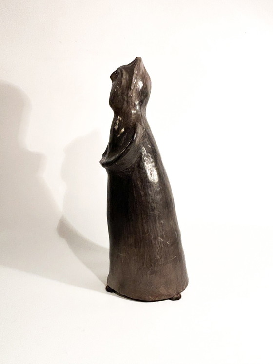 1950s Italian Artist Maternity Ceramic Sculpture (photo 6 of 10)