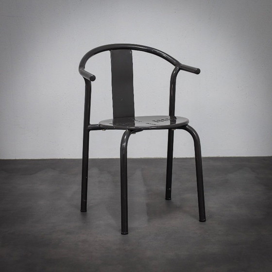 Image 1 of Raro set di 6 sedie da pranzo postmoderne "Maxmo" di Ikea, anni '80.