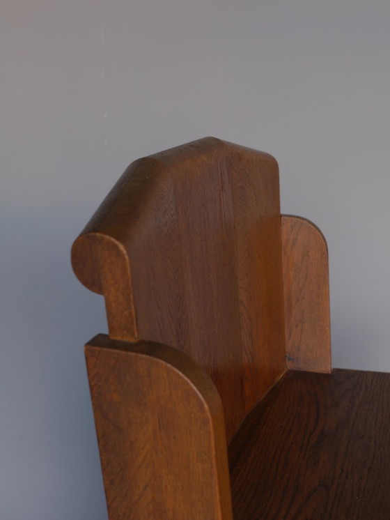 Image 1 of Traditionalistischer Beistellstuhl aus Eiche. 1920s