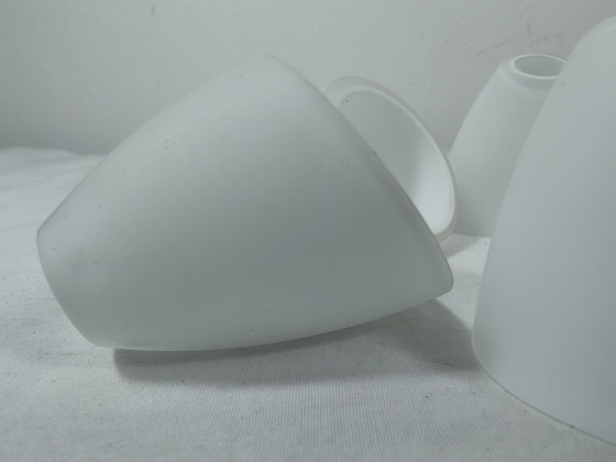 Image 1 of Pantalla G4 soplada a boca, cristal opalino mate