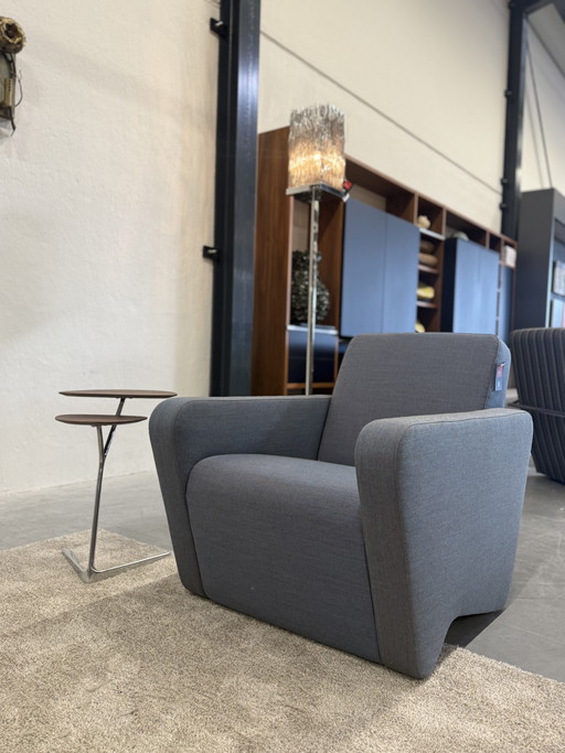 Spectrum New Amsterdam Fauteuil Blauw stof 