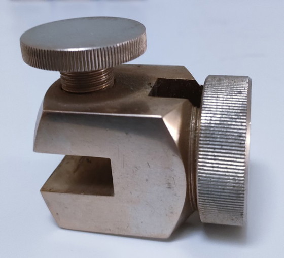 Image 1 of Scaffale espositivo vintage in vetro e metallo