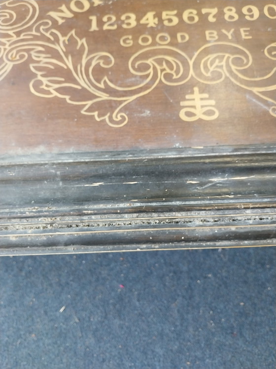 Image 1 of 1 x Ouija board coffee table folk art handmade