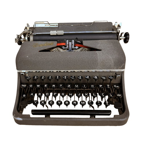 Antique Zeta 1511 Typewriter Czechoslovakia 1950s