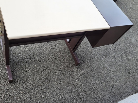 Image 1 of Bureau Vintage Olivetti Synthesis par Ettore Sottsass - Icône du Design Italien, Années 70