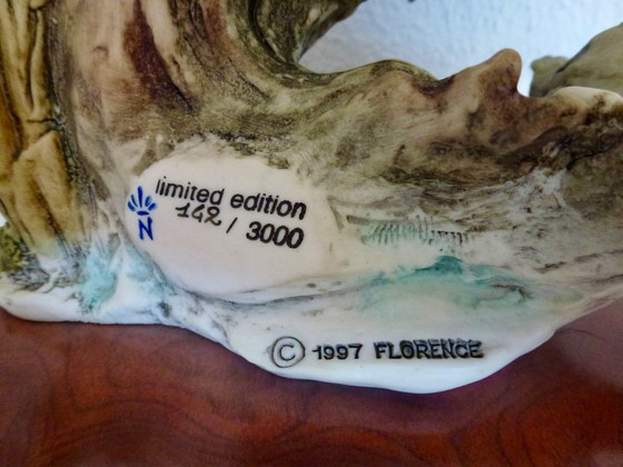 Giuseppe Armani "Ever Watchful" – Limited Edition (142/3000) – Florence 1997. – Beeldhouwkunst, Porcelain (photo 12 of 20)