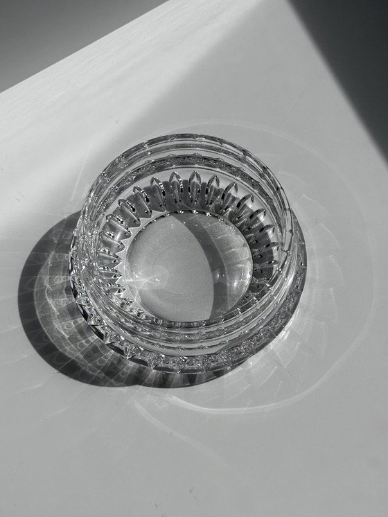 Image 1 of Ciotola di cristallo vintage / Vide Poche Mid Century 60s 70s Brutalist Bonbonniere