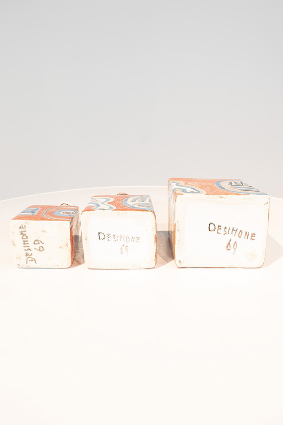 Image 1 of Buntes italienisches Vasenset