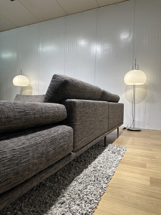 Image 1 of NEW STATE Leolux Bellice Corner Sofa with 4 Year Warranty - Brown/Gray