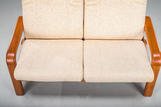 Image 1 of  Mid-Century Modern Danish Two-Seater Teak Sofa, 1960s