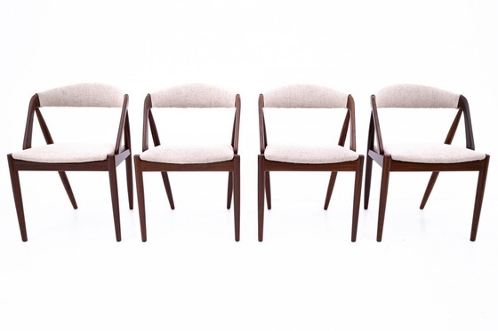 Image 1 of A set of chairs designed by Kai Kristiansen from the 1960s, Denmark, model 31. 