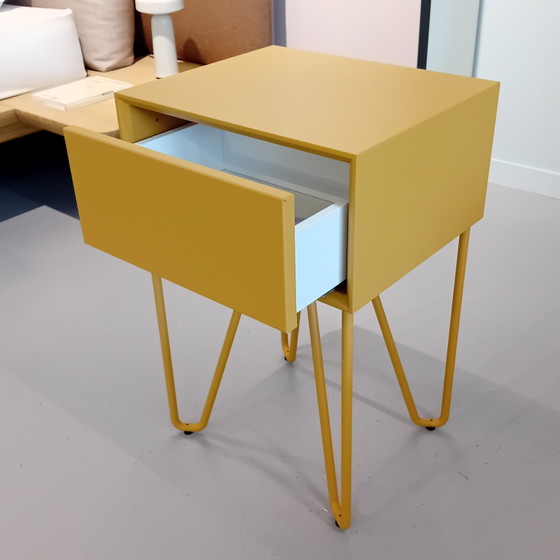 Image 1 of Auping Pixel bedside table mustard