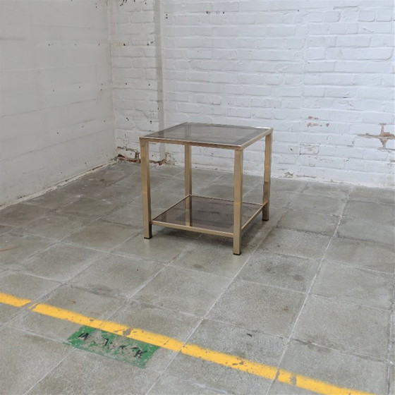 Image 1 of Belgochrom 23K vergulde cocktailtafel