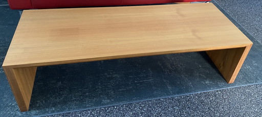 Table TV de salon en noyer