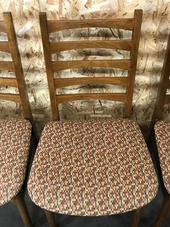 Image 1 of 5x 60s 70s chairs Dining Chair Dining chairs Danish Design 60s