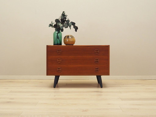 Commode en teck, design danois, années 1960, production : Danemark