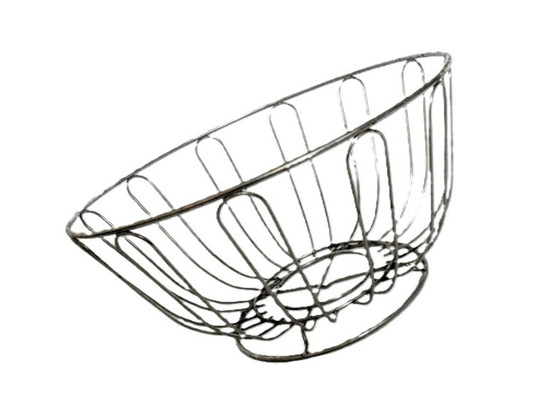 Image 1 of Vintage fruitschaal van draad