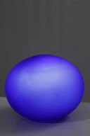 Habitat Pebble lamp, vintage kobaltblauw glas, design 2001