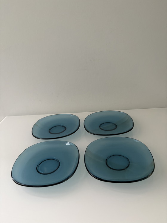 Set unico di tazze e piattini vintage anni '60, marca Vereco – Accessori da tavola, Glass (photo 9 of 15)