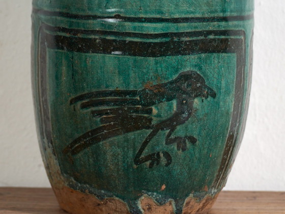 Antieke groene vaas (ca. 1820) #39 – Vazen (photo 34 of 40)