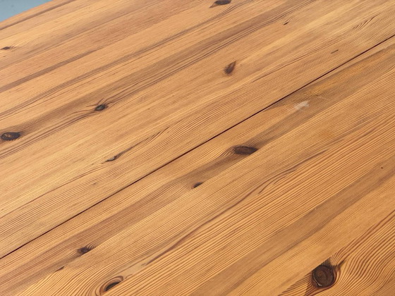 Image 1 of Dining room set: Extendable table and 8 chairs by NC Sweden, 1970s