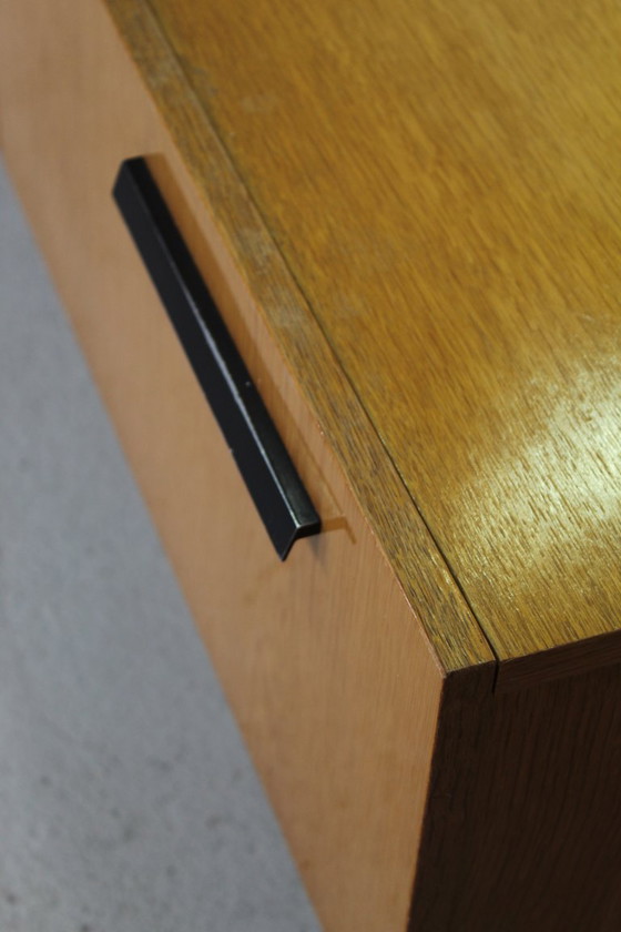 Image 1 of Vintage dressing table, cabinet with mirror - 1950s/60s