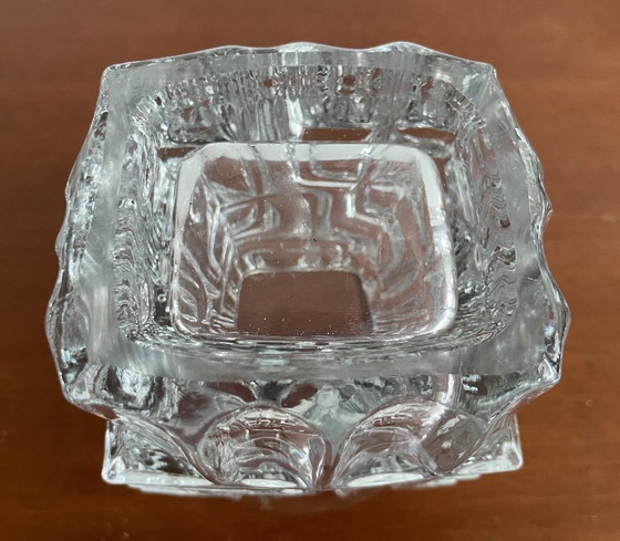 Image 1 of Sklo Union – Brutalistische Glasvase, Design aus den 1960er Jahren, Vladislav Urban