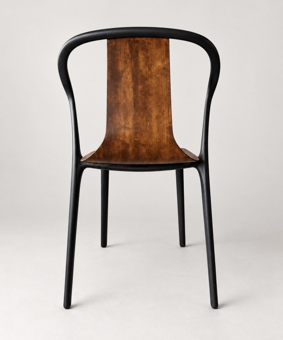 4x sedie di design Vitra Belleville Wood di Bouroullec – Sedie da pranzo, Legno (photo 9 of 15)