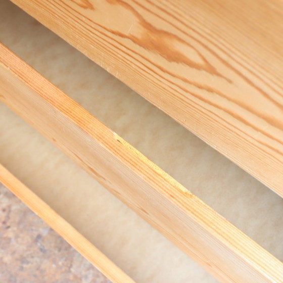 Image 1 of Vintage ladekast licht hout