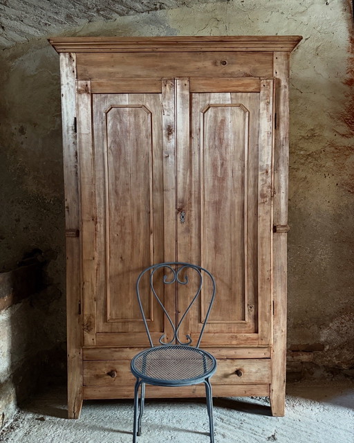 Armadio rustico 800 in pioppo