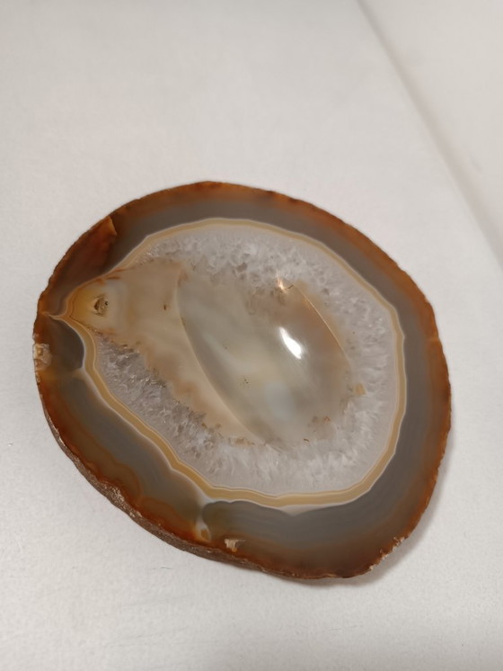 Image 1 of Polished agate ashtray