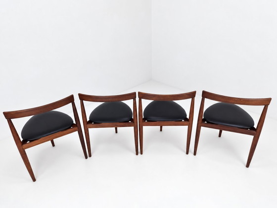 Salles à manger complètes Roundette en teck extensible par Hans Olsen pour Frem Røjle, Danemark années 1960 (photo 27 of 37)