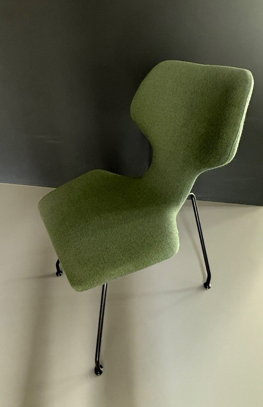 Bert Plantagie Table de cuisine en noyer Oxxi + 6 Design En stock Chaises Cavalletta