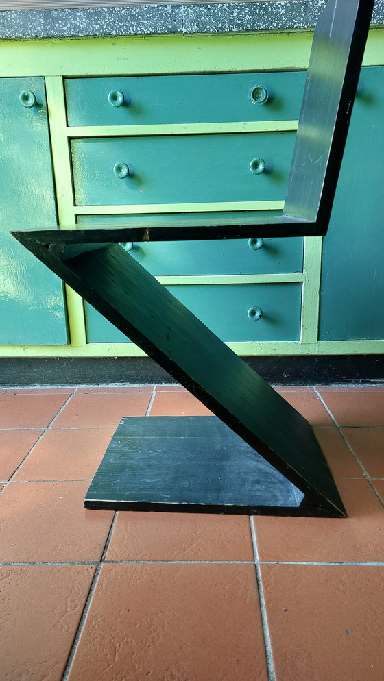 Image 1 of Chaise Zigzag