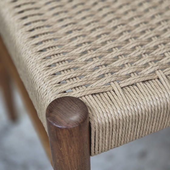 Image 1 of H.W. Klein, sedie danesi vintage Bramin, nuove in corda di carta