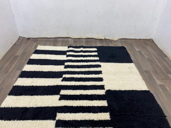 Traditioneel handgemaakt Berberkleed van natuurlijke wol, maat 2/3 meter – Aime Té, Vloerkleden en tapijten (photo 7 of 8)