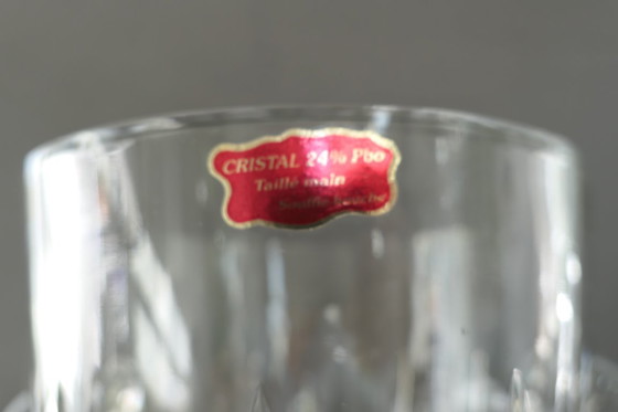Image 1 of Seau à champagne vintage Baccarat de Lorraine