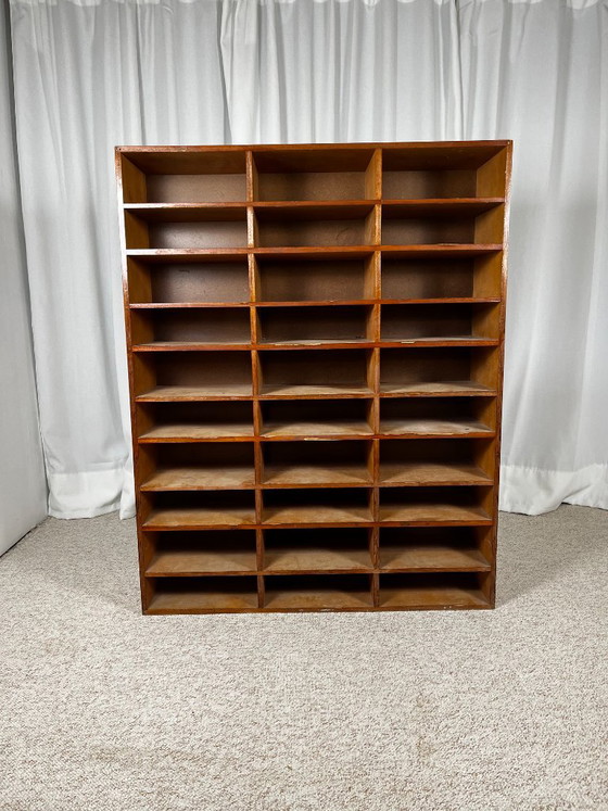 Mobile da lavoro a 30 scomparti, prima metà del XX secolo – Librerie, Legno (photo 7 of 18)