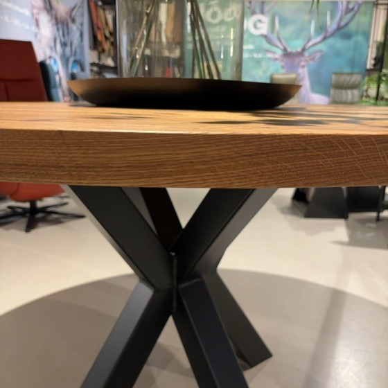 Image 1 of Color Metal Design dining table - Ø130