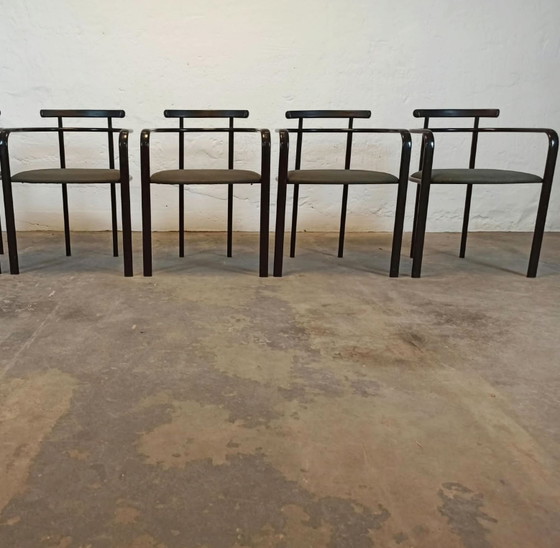 4 x sillas de comedor Carlo Bimbi – Textil, Metal (photo 2 of 15)