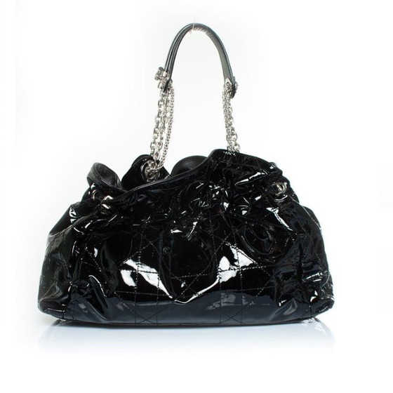 Image 1 of Dior, borsa a tracolla Cannage Le Trente nera