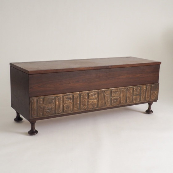 Image 1 of Italian Brutalist Chest by SANTAMBROGIO & DE BERTI