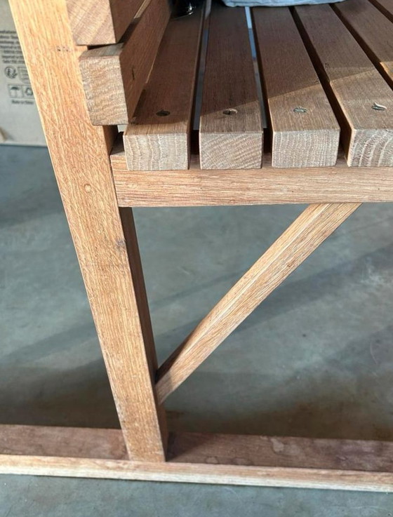 Image 1 of Eiken trein coupé (B) uit winkel