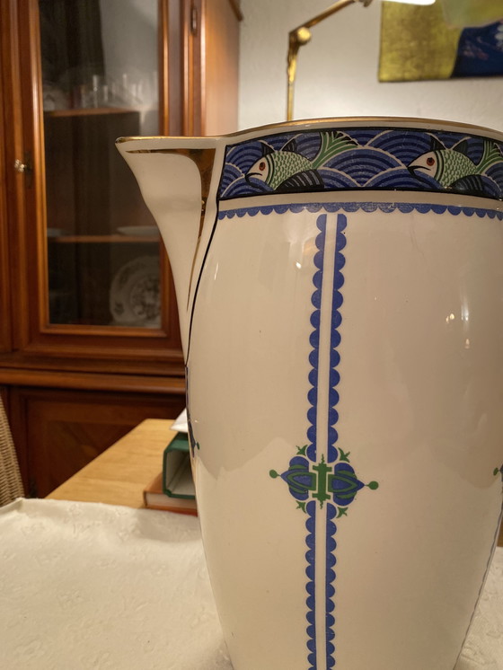 Image 1 of Boch La Louviere Belgio Art Deko Kanne 