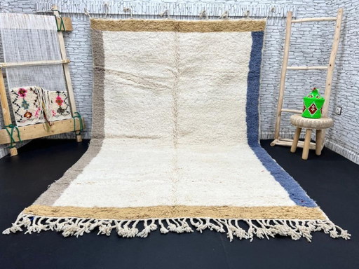 Tapis Beni Mrirt en laine authentique 300cmx200cm