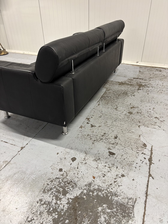 3-Seater Rolf Benk AK 422 – Rolf Benz, 3-5 seaters, Leather, Metal (photo 8 of 8)