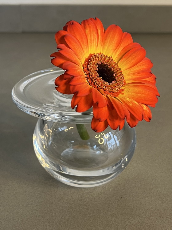 Image 1 of vintage "Saturnus" art glass vase designed by Nanny Still for Riihimäen Lasi Oy, Finland