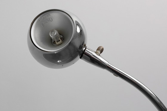 Image 1 of Lampada da terra cromata di metà secolo di Nordlux, Danimarca, anni '70