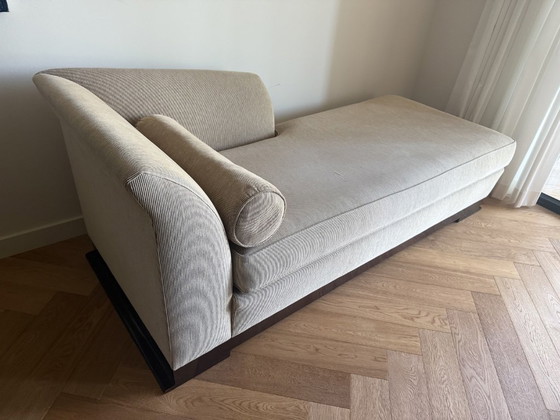 Hugues Chevalier Chaiselounge Meridienne Wien – Chaise longue, Wood, Textile (photo 3 of 5)